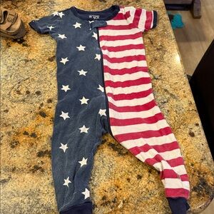 The Children's Place Stars and Stripes Footie